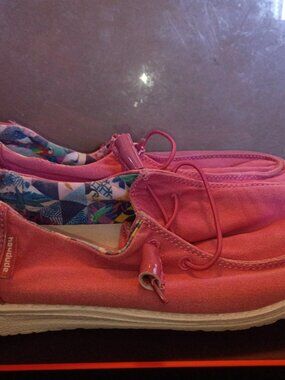 Hey Dude Wendy Rosette Women's Shoes Rose Pink  Shoes  Size Size 7